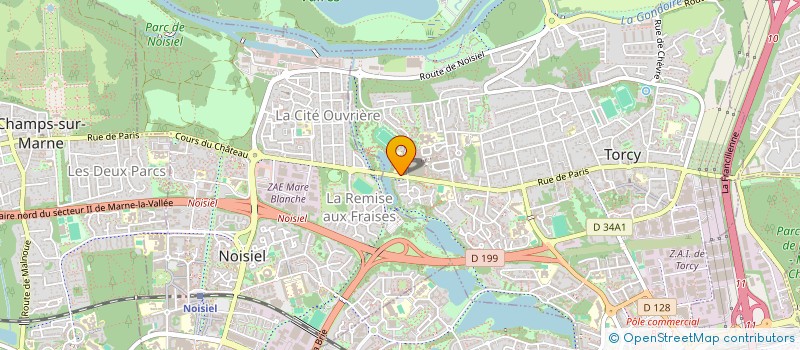 localisation de l'entreprise COLLEGE DEPARTEMENTAL NELLIE BLY  TORCY