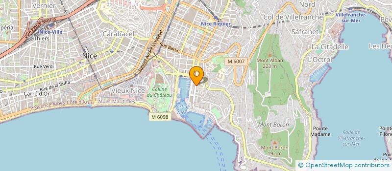 localisation de l'entreprise COLLEGE DEPARTEMENTAL PORT LYMPIA à NICE