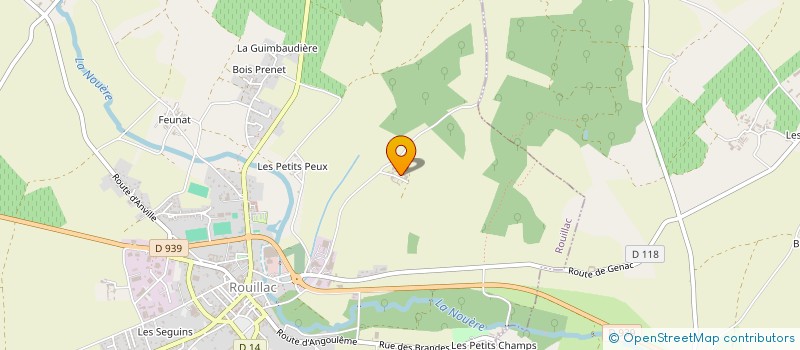 localisation de l'entreprise COLLEGE DES CEINTURES NOIRES DE KARATE ET DISCIPLINES ASSOCIEES CHARENTE à VAL-D'AUGE