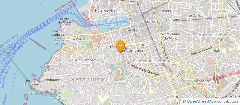 localisation de l'entreprise COLLEGE DES EXPERTS JUDICIAIRES EN IMMOBILIER COMMERCIAL PRES LA COUR D'APPEL D'AIX EN PROVENCE à MARSEILLE