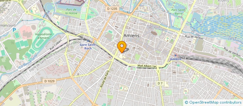 localisation de l'entreprise COLLEGE DES GENERALISTES ENSEIGANTS DE PICARDIE  AMIENS