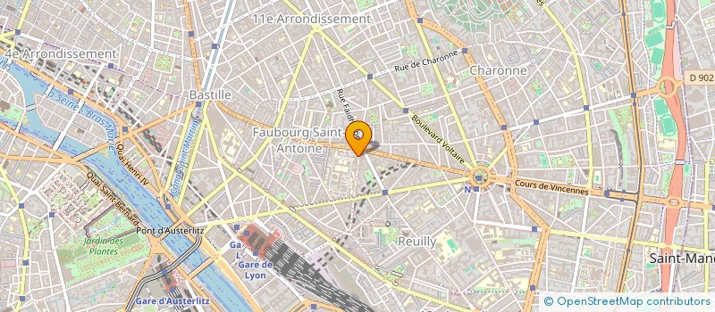 localisation de l'entreprise COLLEGE DES MEDECINS GENERALISTES ENSEIGNANTS - MEDECINE SORBONNE UNIVERSITE  PARIS