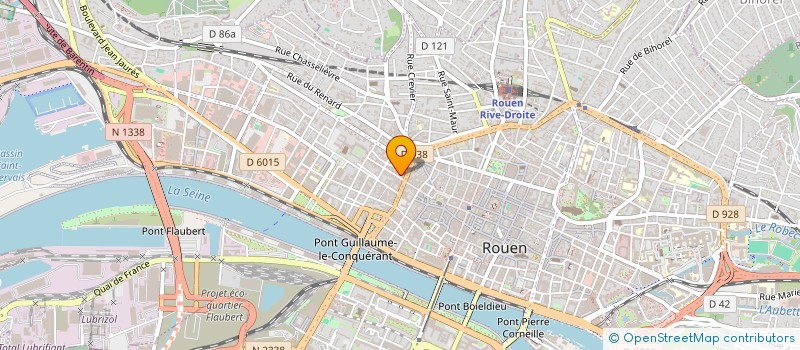 localisation de l'entreprise COLLEGE DES RHUMATOLOGUES HAUTS NORMANDS  ROUEN