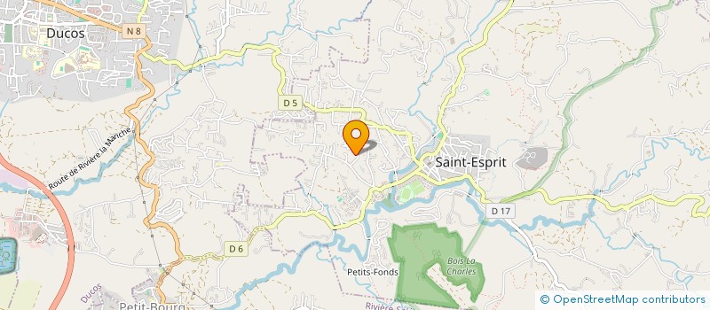 localisation de l'entreprise COLLEGE DES SCIENCES SOCIALES  SAINT-ESPRIT