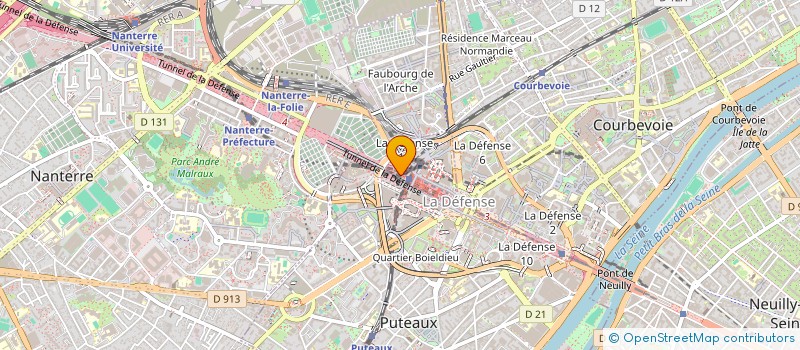 localisation de l'entreprise COLLEGE DES TALENTS  PUTEAUX