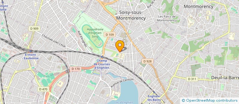 localisation de l'entreprise COLLEGE DESCARTES  SOISY-SOUS-MONTMORENCY