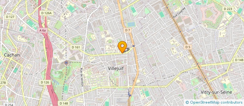 localisation de l'entreprise COLLEGE DU CENTRE à VILLEJUIF