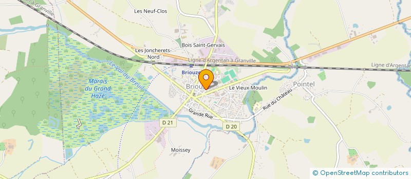 localisation de l'entreprise COLLEGE DU HOULME à BRIOUZE