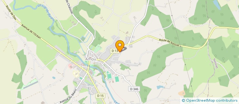 localisation de l'entreprise COLLEGE DU PAYS DES LUYS à AMOU