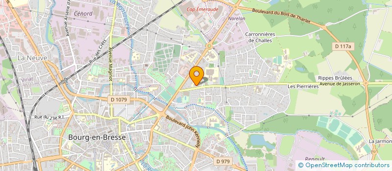 localisation de l'entreprise COLLEGE DU REVERMONT à BOURG-EN-BRESSE