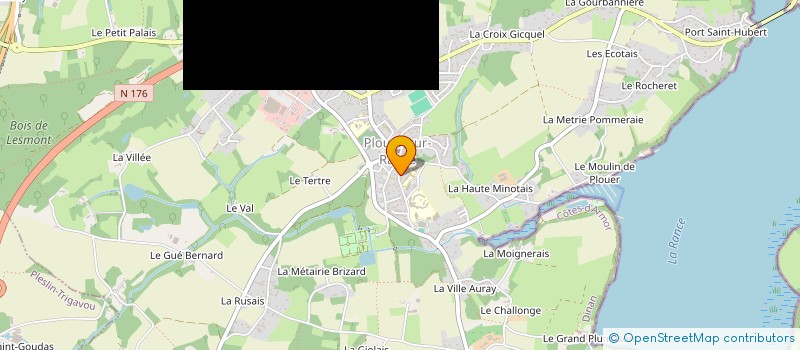 localisation de l'entreprise COLLEGE DU VAL DE RANCE à PLOUER-SUR-RANCE