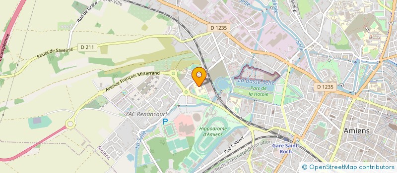 localisation de l'entreprise COLLEGE EDOUARD LUCAS  AMIENS