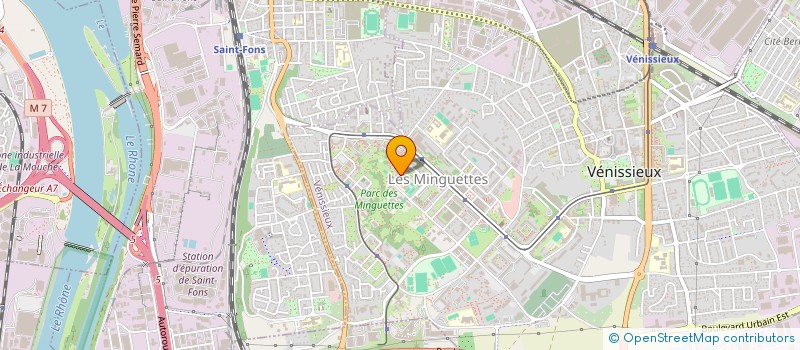 localisation de l'entreprise COLLEGE ELSA TRIOLET  VENISSIEUX