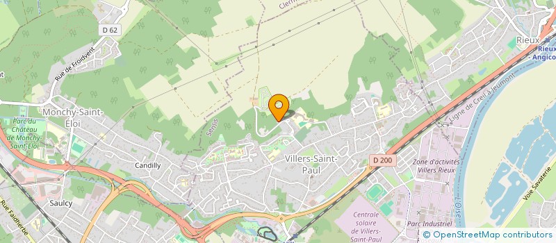 localisation de l'entreprise COLLEGE EMILE LAMBERT  VILLERS-SAINT-PAUL