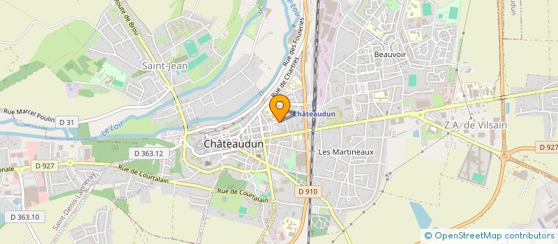 localisation de l'entreprise COLLEGE EMILE ZOLA à CHATEAUDUN