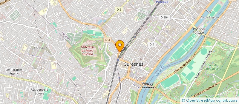 localisation de l'entreprise COLLEGE EMILE ZOLA à SURESNES