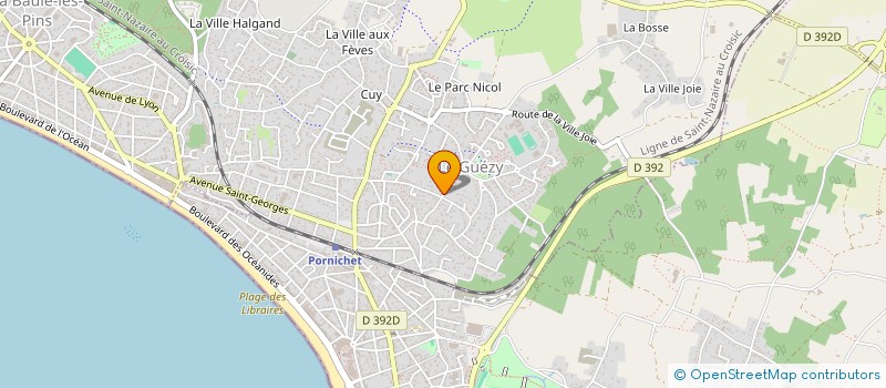 localisation de l'entreprise COLLEGE ERIC TABARLY à LA BAULE-ESCOUBLAC