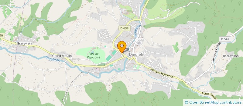 localisation de l'entreprise COLLEGE ERNEST CHALAMEL à DIEULEFIT