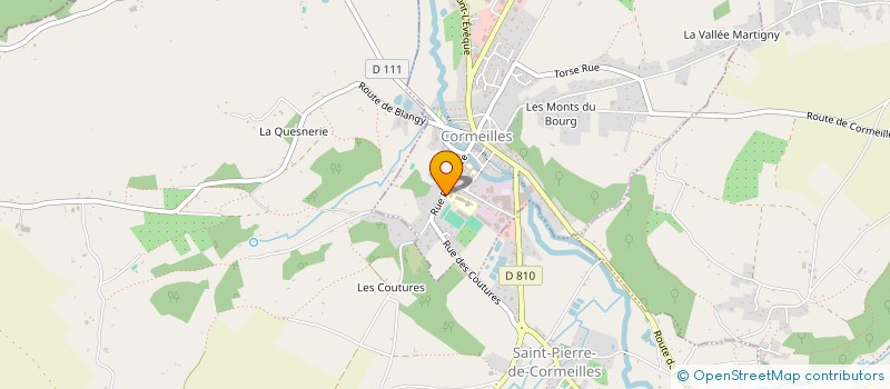 localisation de l'entreprise COLLEGE EUROPE à CORMEILLES