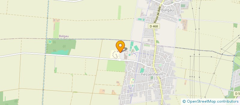 localisation de l'entreprise COLLEGE FELIX EBOUE  FESSENHEIM