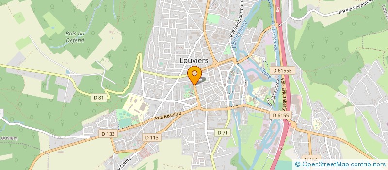 localisation de l'entreprise COLLEGE FERDINAND BUISSON à LOUVIERS