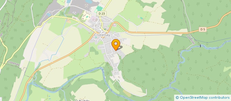 localisation de l'entreprise COLLEGE FLORAL DE FRANCE  CROTENAY