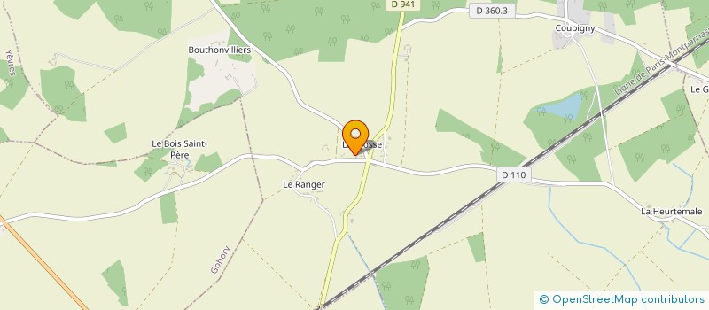 localisation de l'entreprise COLLEGE FLORIMOND ROBERTET à BROU