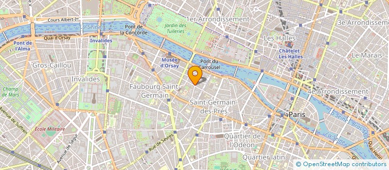 localisation de l'entreprise COLLEGE FRANCAIS PATHOLOGIE VASCULAIRE  PARIS