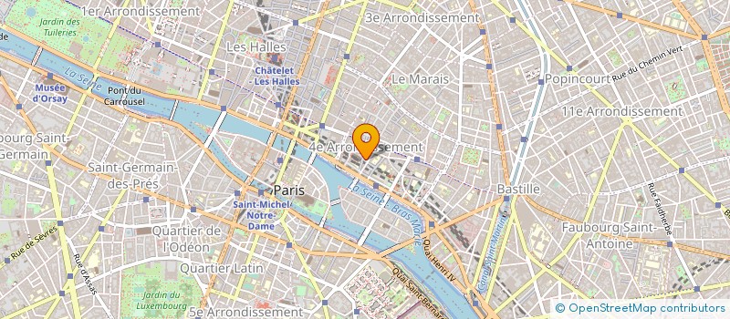 localisation de l'entreprise COLLEGE FRANCOIS COUPERIN à PARIS 04
