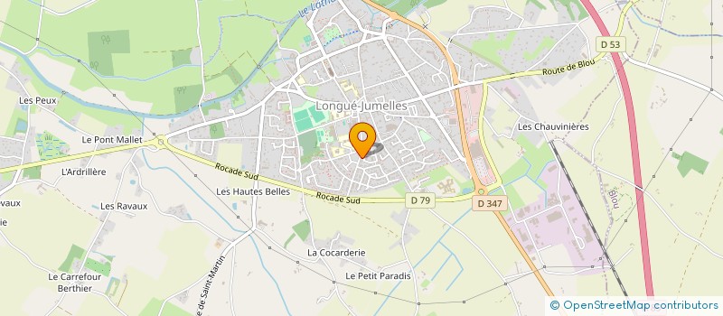 localisation de l'entreprise COLLEGE FRANCOIS TRUFFAUT à LONGUE-JUMELLES