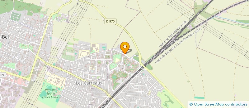 localisation de l'entreprise COLLEGE FRANCOIS TRUFFAUT à GONESSE