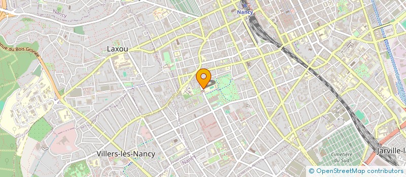 localisation de l'entreprise COLLEGE FREDERIC CHOPIN à NANCY