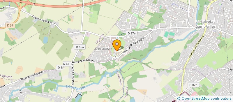 localisation de l'entreprise COLLEGE GALILEE  LA SALVETAT-SAINT-GILLES