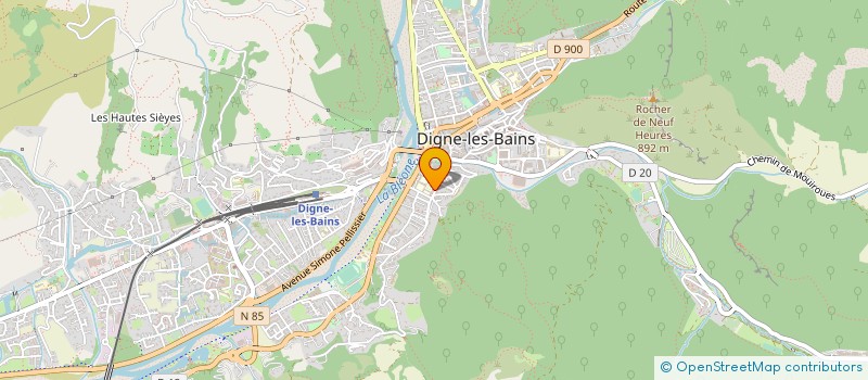 localisation de l'entreprise COLLEGE GASSENDI à DIGNE-LES-BAINS