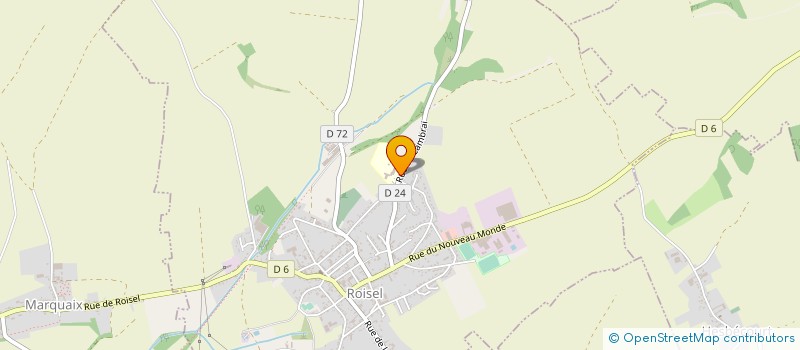 localisation de l'entreprise COLLEGE GASTON BOUCOURT  ROISEL