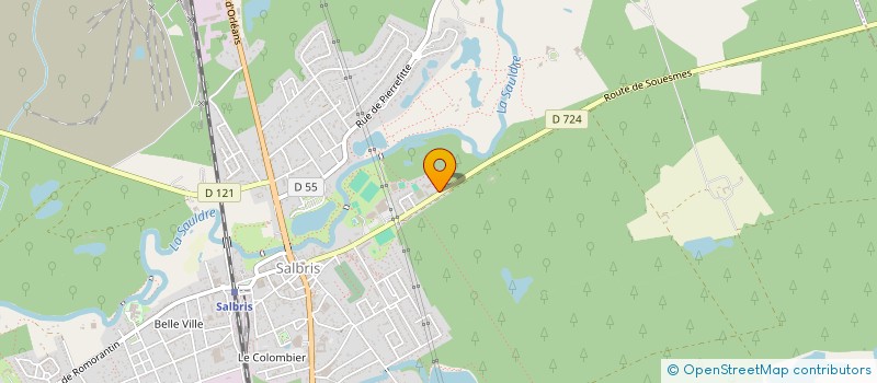 localisation de l'entreprise COLLEGE GASTON JOLLET  SALBRIS