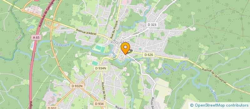 localisation de l'entreprise COLLEGE GEORGE SAND à ROQUEFORT