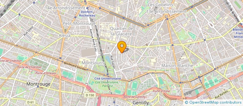 localisation de l'entreprise COLLEGE GEORGES BRAQUE  PARIS