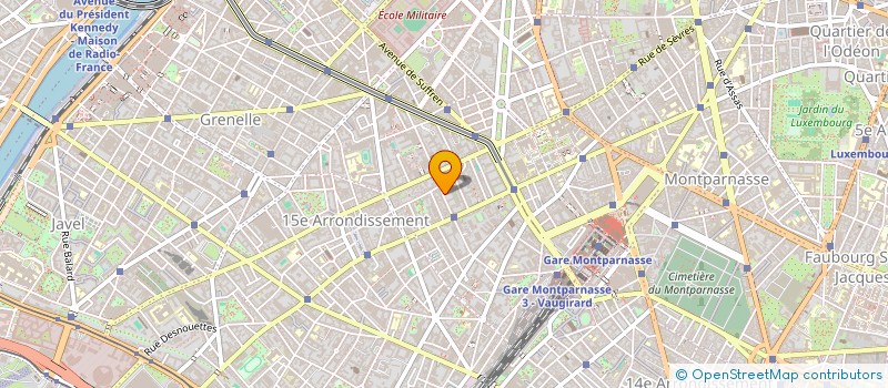 localisation de l'entreprise COLLEGE GEORGES DUHAMEL  PARIS