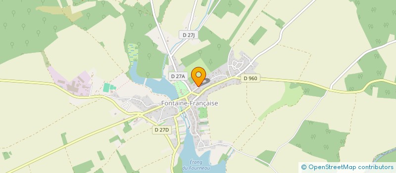 localisation de l'entreprise COLLEGE HENRI BERGER à FONTAINE-FRANCAISE