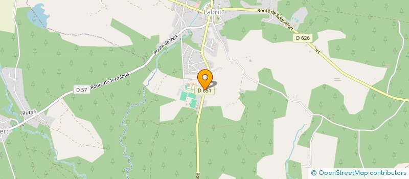 localisation de l'entreprise COLLEGE HENRI EMMANUELLI  LABRIT