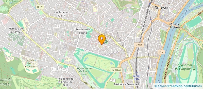 localisation de l'entreprise COLLEGE HENRI SELLIER à SURESNES