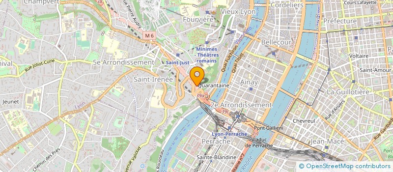 localisation de l'entreprise COLLEGE HISPANO FRANCES  LYON 5EME