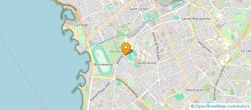 localisation de l'entreprise COLLEGE HONORE DAUMIER à MARSEILLE