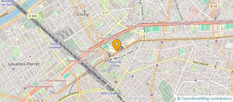 localisation de l'entreprise COLLEGE HONORE DE BALZAC  PARIS