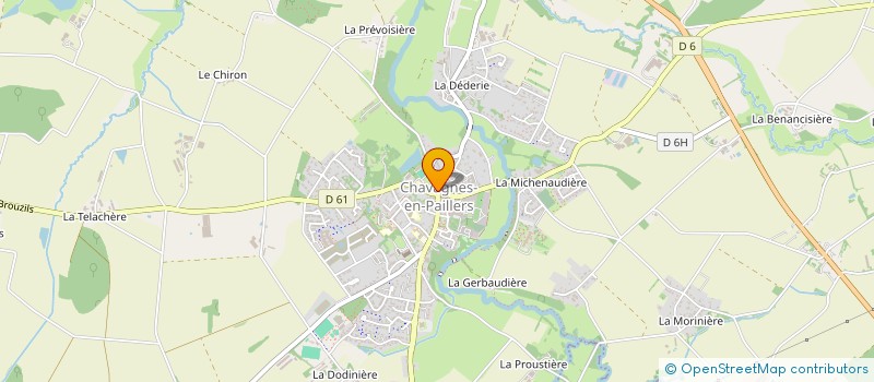 localisation de l'entreprise COLLEGE INTERNAT. CHAVAGNES EN PAILLERS à CHAVAGNES-EN-PAILLERS