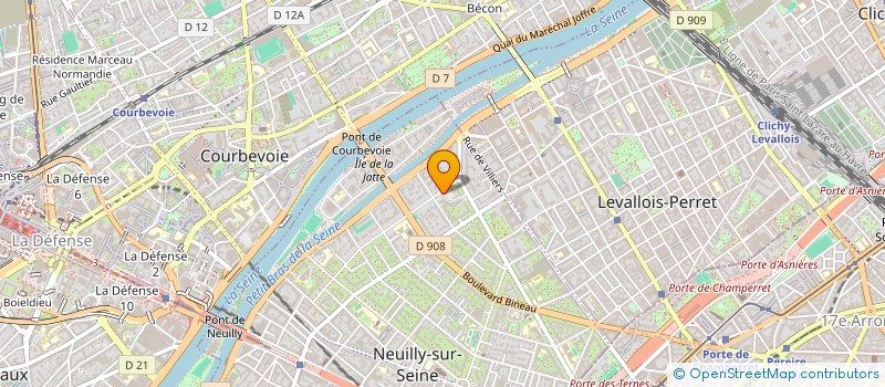 localisation de l'entreprise COLLEGE INTERNAT MEDECINE ET CHIRURGIE à NEUILLY-SUR-SEINE