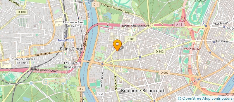 localisation de l'entreprise COLLEGE INTERSANTE à BOULOGNE-BILLANCOURT