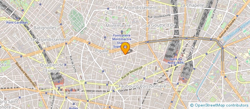 localisation de l'entreprise COLLEGE JACQUES DECOUR à PARIS