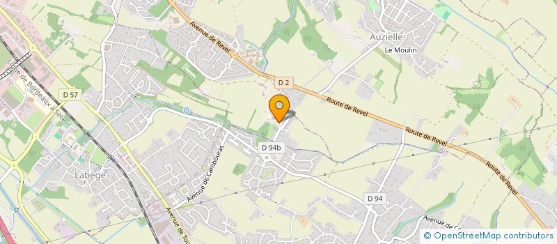 localisation de l'entreprise COLLEGE JACQUES PREVERT  SAINT-ORENS-DE-GAMEVILLE